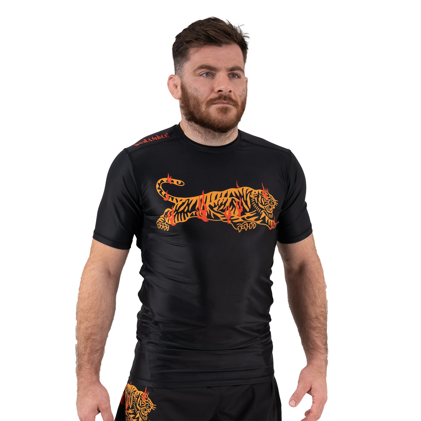 BURNING TIGER RASHGUARD