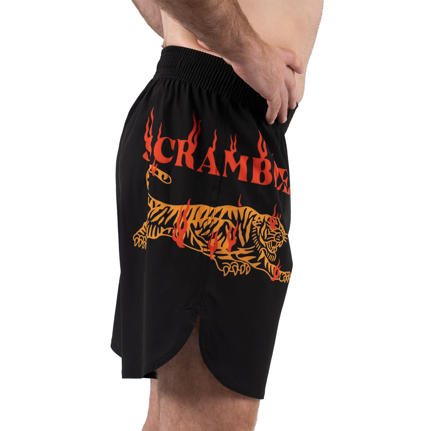 BURNING TIGER SHORTS