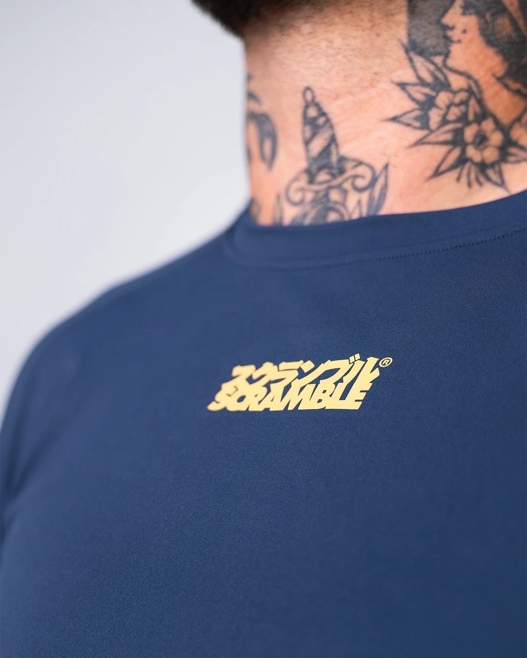 SHINOBI COMPRESSION TOP – SHORT SLEEVE – MIDNIGHT BLUE