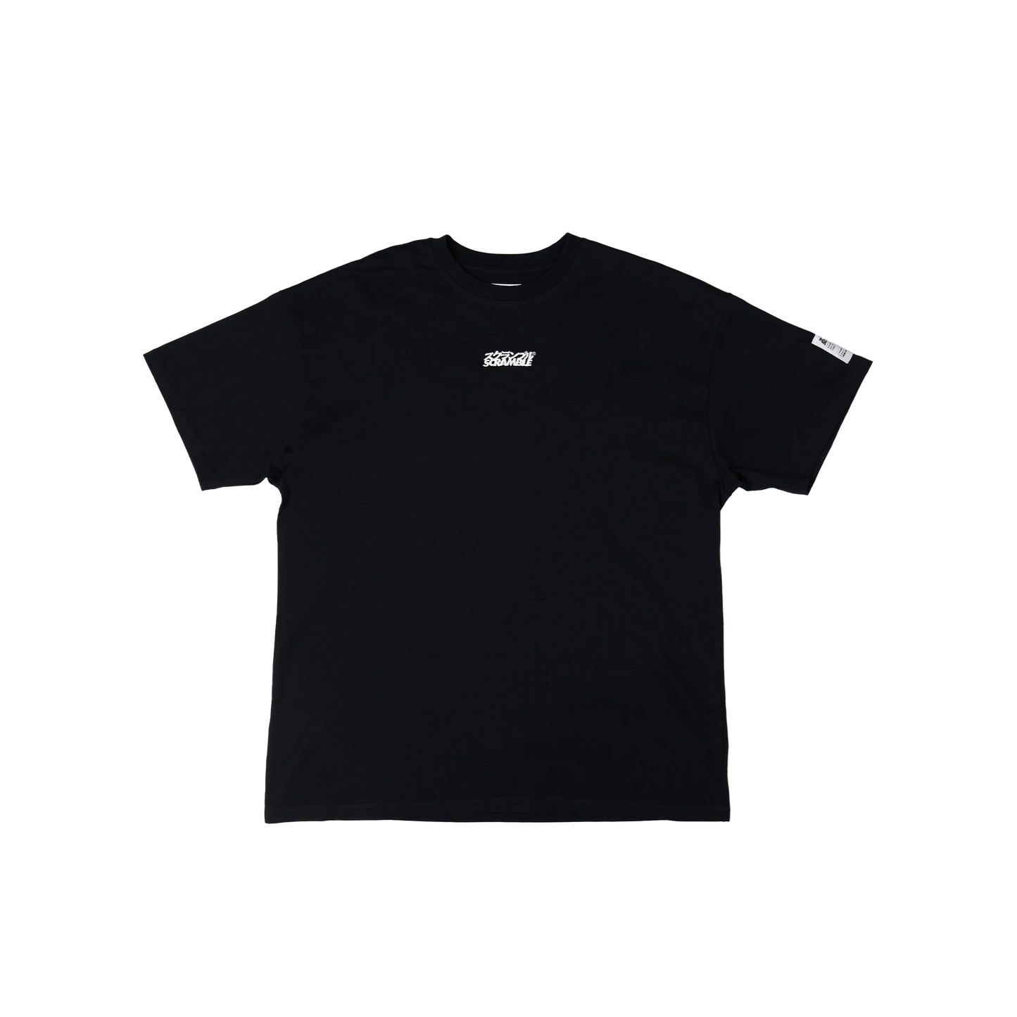 LOGO OVERSIZED TEE – BLACK