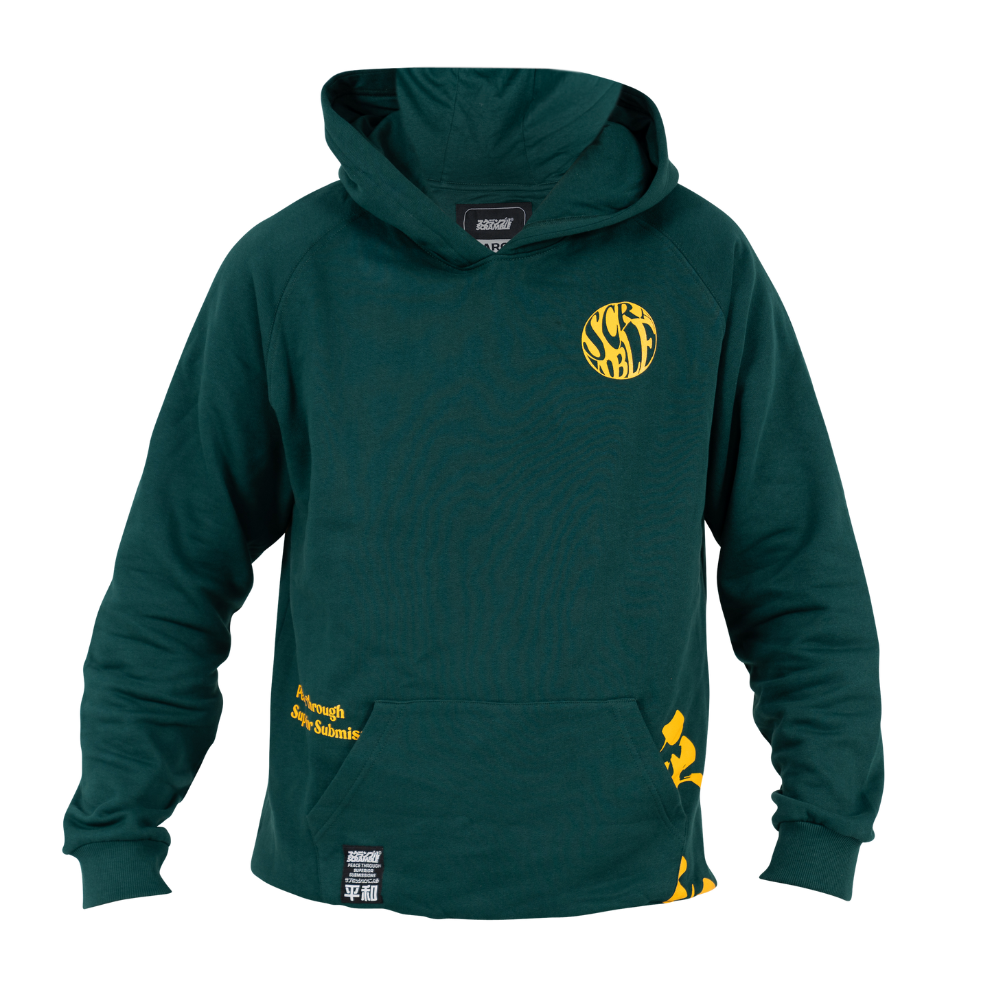 YIN YANG HOODY – GREEN