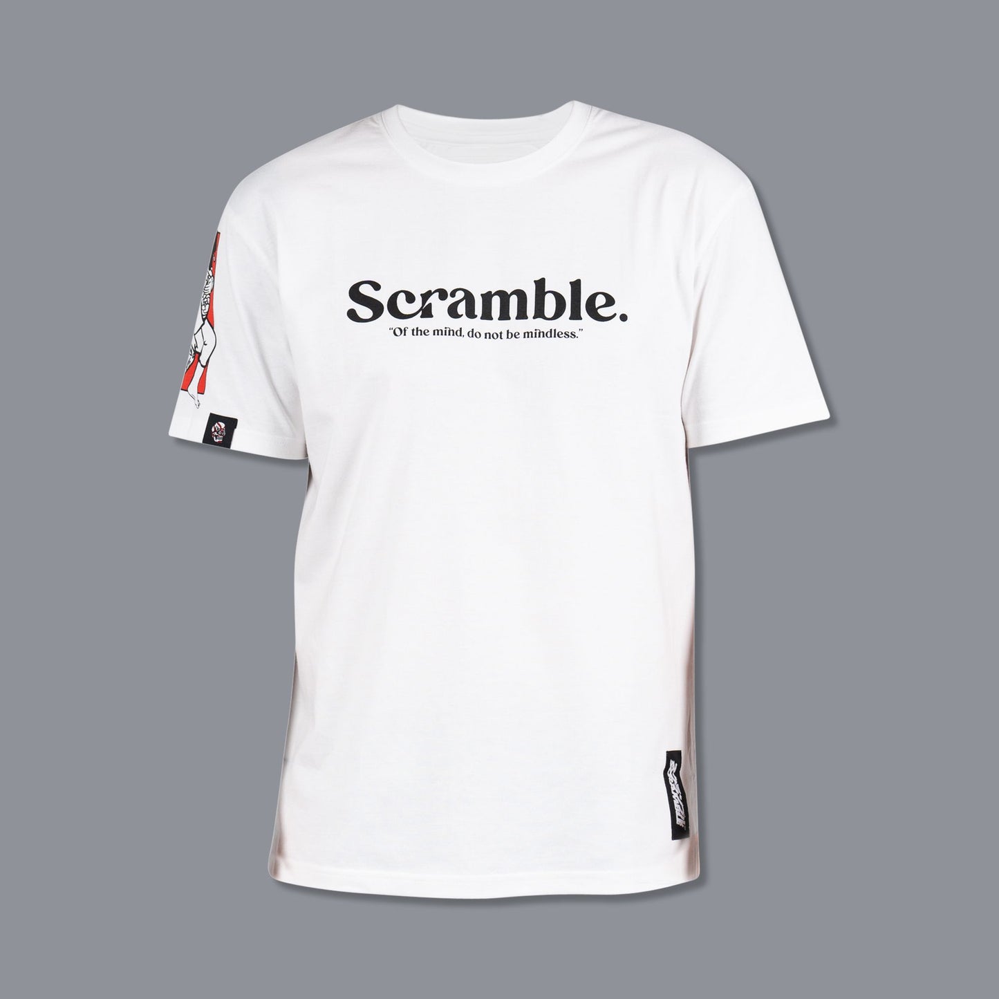 SCRAMBLE MEIYO TEE – WHITE