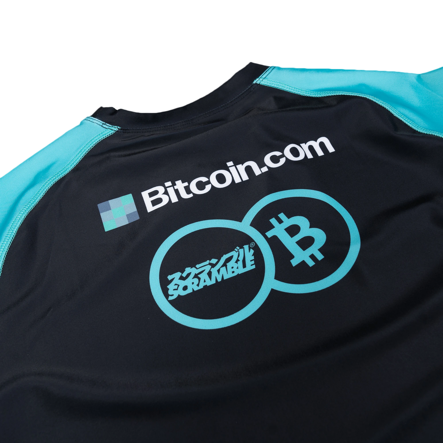 BITCOIN.COM X SCRAMBLE RASHGUARD