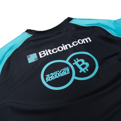 BITCOIN.COM X SCRAMBLE RASHGUARD