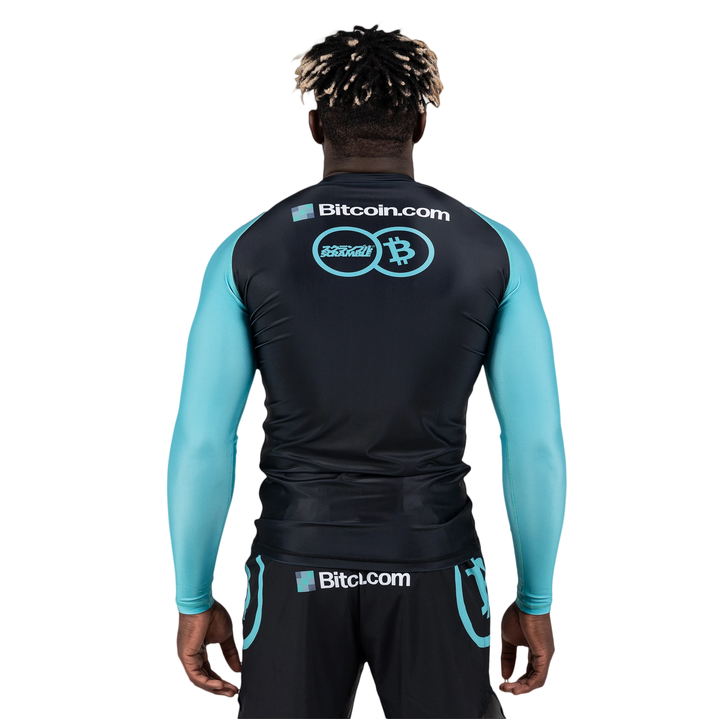 BITCOIN.COM X SCRAMBLE RASHGUARD