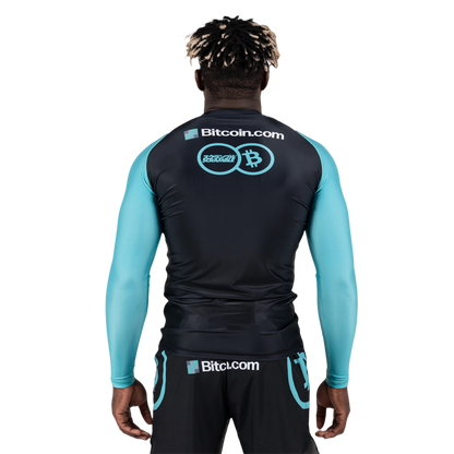 BITCOIN.COM X SCRAMBLE RASHGUARD