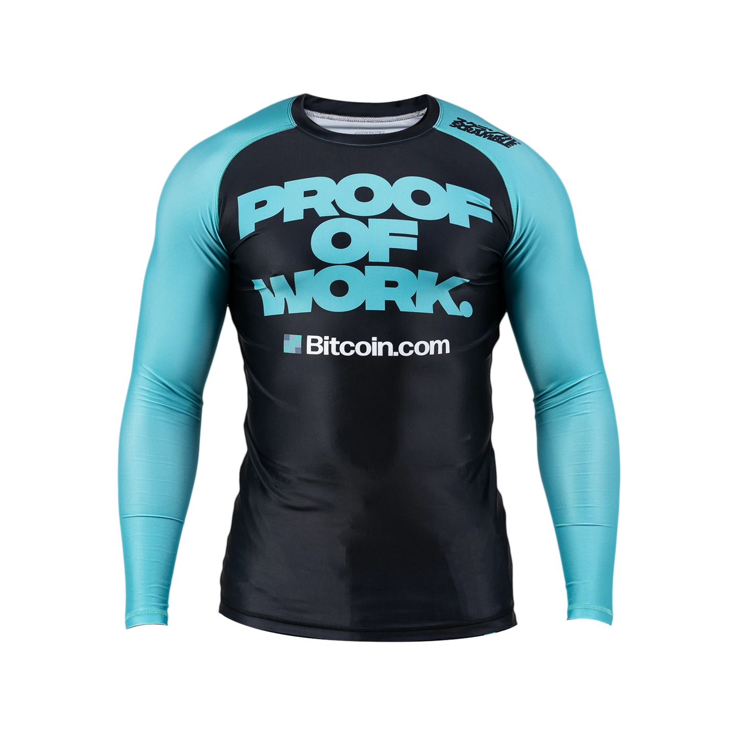 BITCOIN.COM X SCRAMBLE RASHGUARD