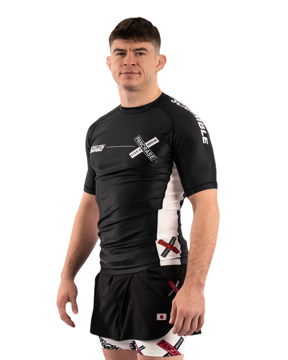 SCRAMBLE X PANCRASE RASHGUARD