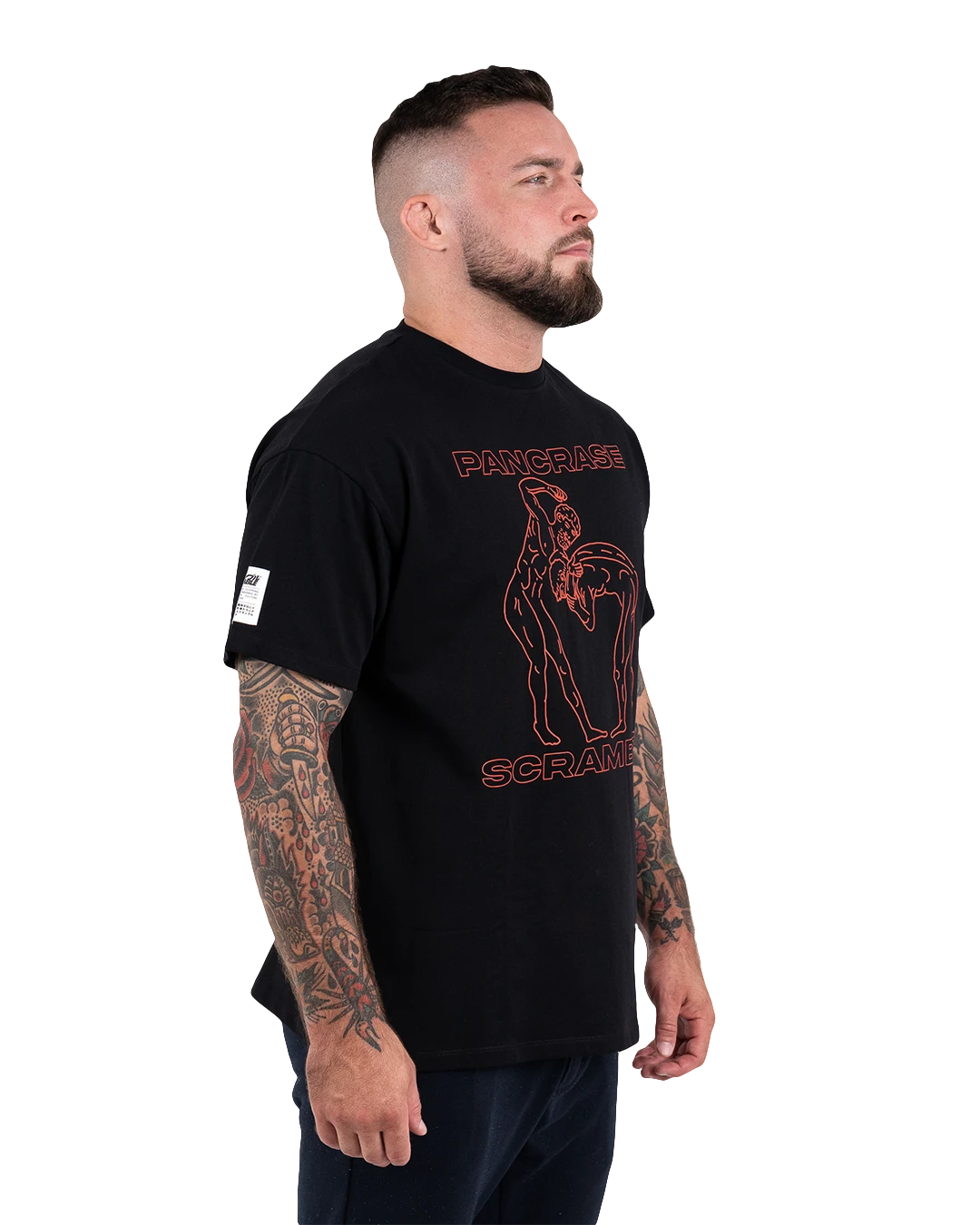 SCRAMBLE X PANCRASE PANKRATION TEE