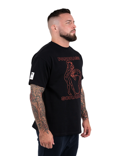 SCRAMBLE X PANCRASE PANKRATION TEE