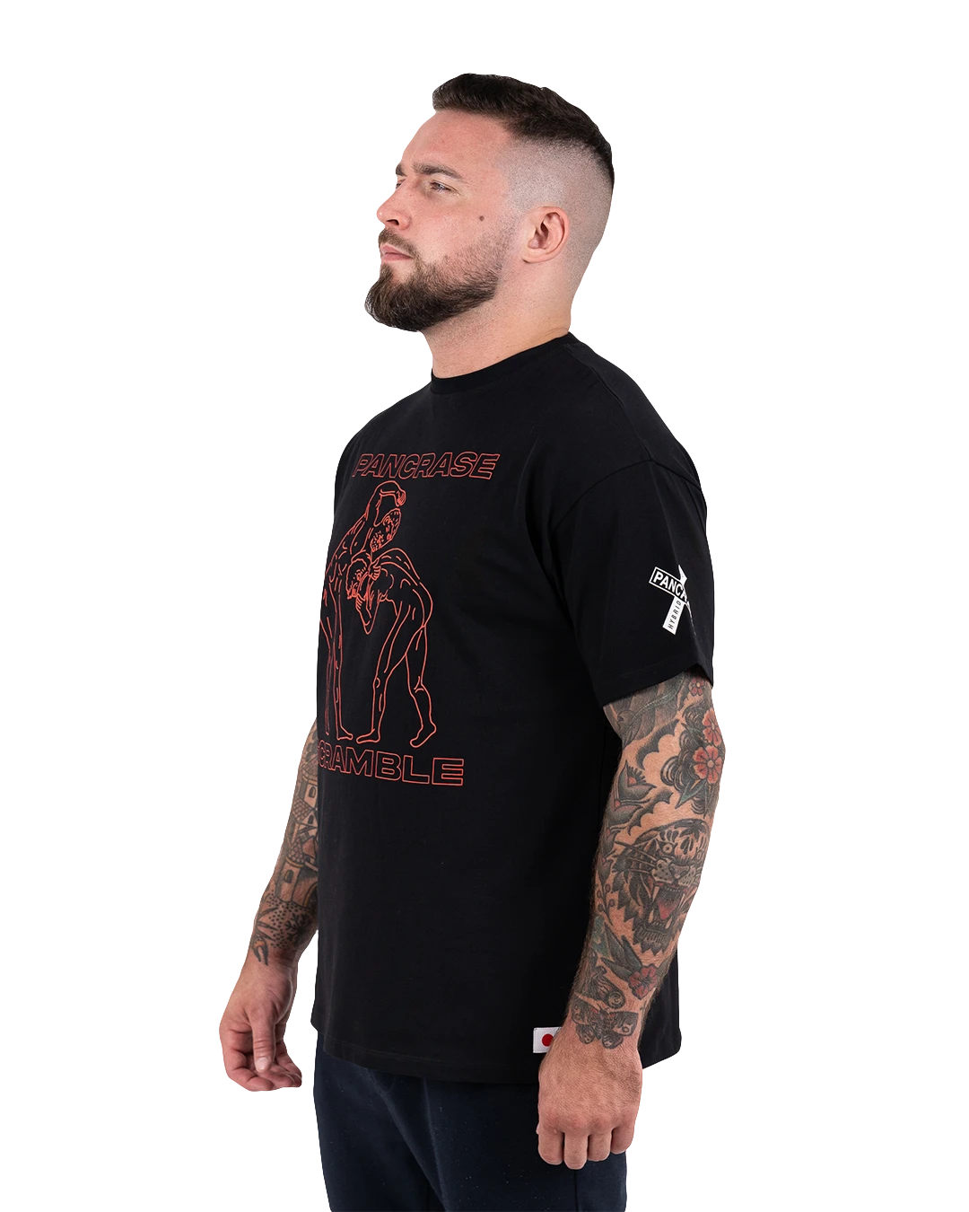 SCRAMBLE X PANCRASE PANKRATION TEE