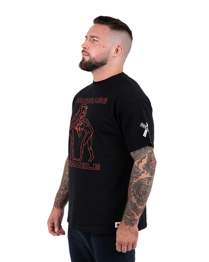 SCRAMBLE X PANCRASE PANKRATION TEE