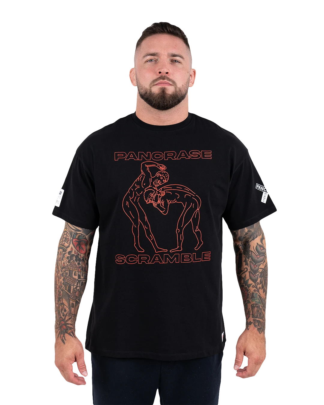 SCRAMBLE X PANCRASE PANKRATION TEE