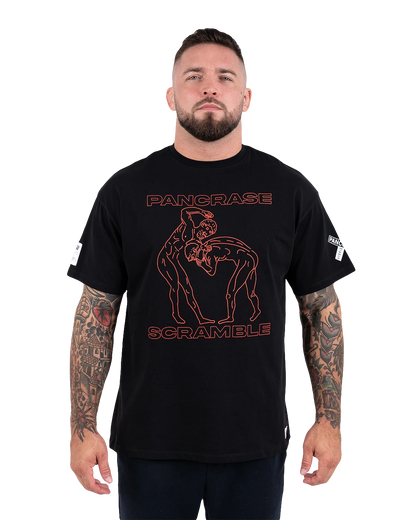 SCRAMBLE X PANCRASE PANKRATION TEE