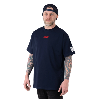 LOGO OVERSIZED TEE – NAVY