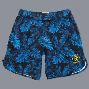 SCRAMBLE INDIGO CAMO SHORTS