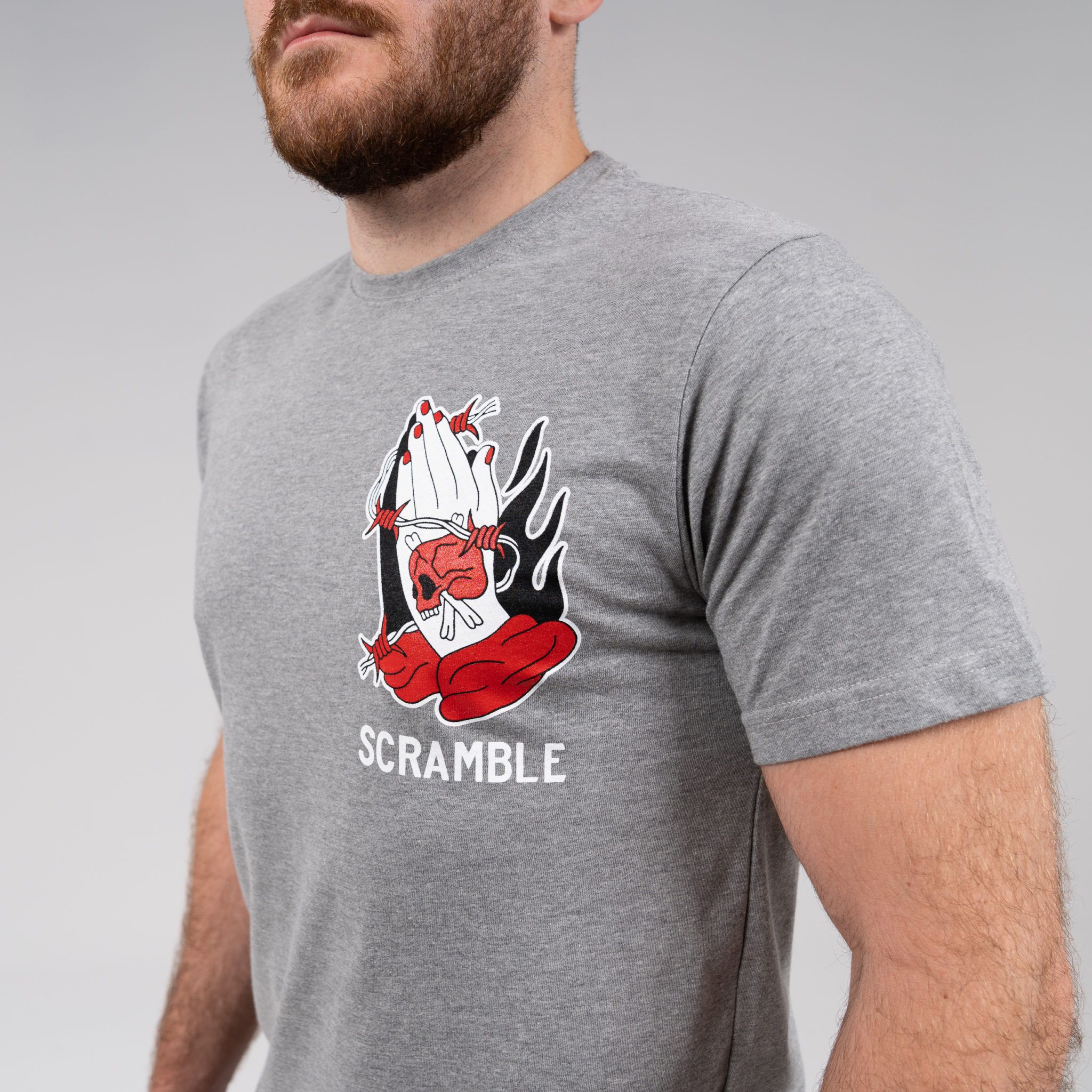 SCRAMBLE PRAYER HANDS TEE