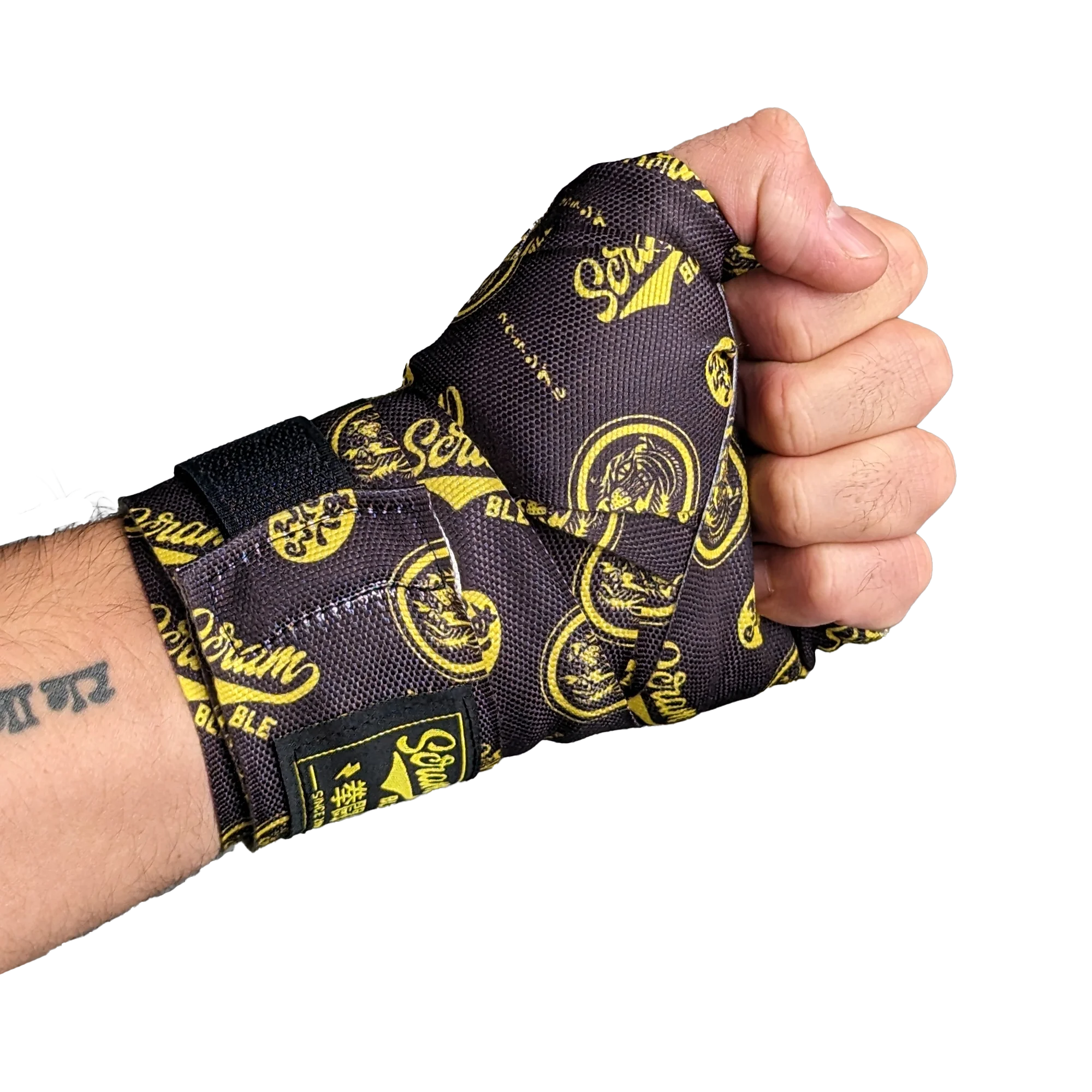 SCRAMBLE LOGOTYPE HANDWRAPS
