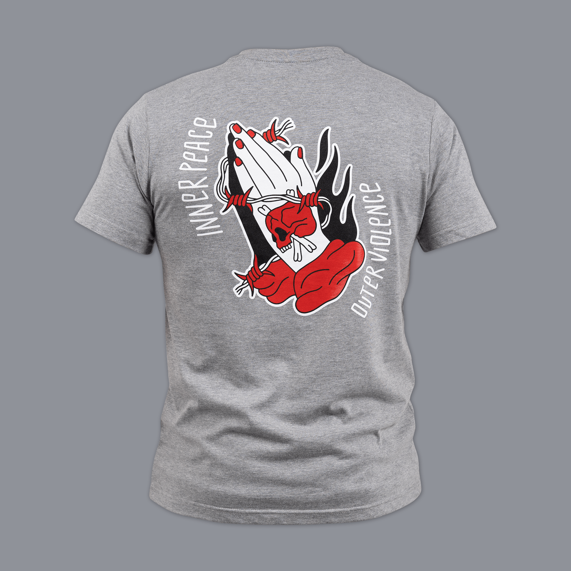 SCRAMBLE PRAYER HANDS TEE